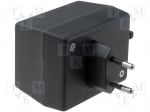 Кутия за захранване Z-10/B Кутия: за захранващо устройство; X:58mm; Y:73mm; Z:52mm; черен